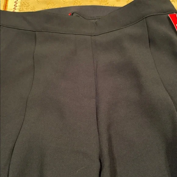 NWT SPANX crepe pants, high rise, pull on, wide leg, pleats, 20542T, XLTall - Picture 9 of 11